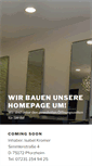 Mobile Screenshot of kunstwerk-pforzheim.de